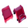 BeaxTurbo Racing Upgrade Parts CNC Aluminum # 7075 Pull Rod Knuckle & Skid PLT for losi promoto mx 1/4 LOS264001 (red) view 3