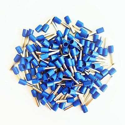 BJXKHFPIV E10-18 Insulating Crimp Terminal Connector 50pcs 100pcsTube Insulated Cord end terminals 10mm2 Cable Connector Wire terminals (3)