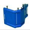 BeaxTurbo Racing Upgrade Parts CNC Aluminum # 7075 Pull Rod Knuckle & Skid PLT for losi promoto mx 1/4 LOS264001 (Blue) view 2