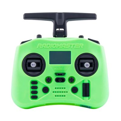 Radiomaster Pocket Crush ExpressLRS Radio Controller 2.4G 16CH ELRS Transmitter Hall Gimbal For RC FPV Drone Quadcopter Remote Control NEW (Mint Mist-ELRS M2)