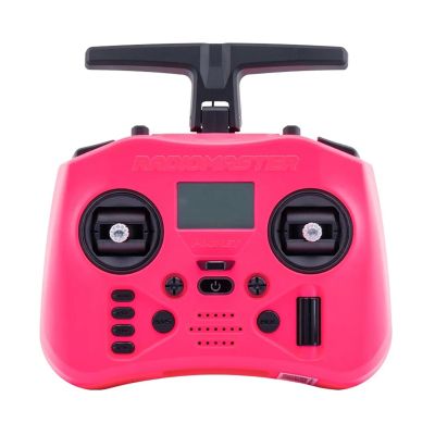 Radiomaster Pocket Crush ExpressLRS Radio Controller 2.4G 16CH ELRS Transmitter Hall Gimbal for RC FPV Drone Quadcopter Remote Control (Hot Pink-ELRS M2)