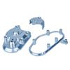 BeaxTurbo Racing Upgrade Parts CNC Aluminum7075 Transmission Housing for LOSI Promoto MX1:4 LOS262008 (Silver) view 4