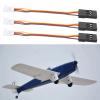Create idea 4pcs 3pin Molex 1.25mm Male to JR Female Model Aircraft Servo Extension Cable Length 75mm 28AWG for Remote Control of Airplanes and Toy Cars view 3