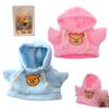 Bear Clothes for 6-8inch Stuffed Bears 2Pcs Hooded Cute Stuffed Animal Clothes Cartoon DIY Decorative Clothes Stuffed Animal Clothing & Accessories, Bear Plush. view 2