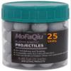 MoFaQiu 68 Cal Kinetic Projectiles, no Parting line Burr, Mirror polishing,for Training,Paintball Pepper Practice BallCan be reused Kinetic BallCompatible All .68 Cal Pepper Ball launchers view 1