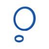 WVAIUPIX 10Pcs fit for 19mm/25mm/32mm/38mm/51mm/63mm/76mm/89mm/102mm SMS Blue Silicone Sealing Strip Gasket Ring Self Made(89mm) view 4