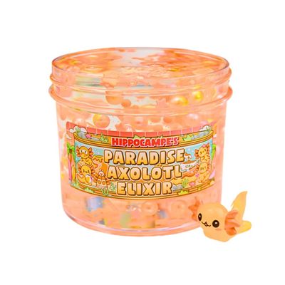 Paradise Axolotl Elixir Slime | Handmade Slime | Hippocampe Slimes (6OZ)