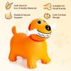 EVERICH TOY Bouncy Dog Horse Hopper for Toddlers, Bouncy Animals Jumping Horse, Inflatable Ride on Bouncer Hopping Toys Gifts for Boys Girls 18 Months 2 3 4 5 6 Years Old view 3