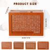 2025 New Cash Vault Wooden Savings Box, Wooden Cash Saver Money Box, Cash Saver Box, Coin Counter Piggy Bank, Money Box with Counter, Wooden Money Box with Money Target and Numbers (3000) view 3