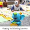 Billowvolve Musical Walking Elephant Drummer Toy Multifunctional Drumming Car Blow Floating Ball Tricycle Children's Drum with LED Lights view 4