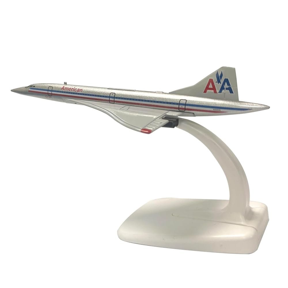 1:400 American Concorde Supersonic Aircraft Metal Alloy Diecast Model (Concorde AA)