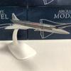 1:400 American Concorde Supersonic Aircraft Metal Alloy Diecast Model (Concorde AA) view 4