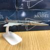 1:400 Concorde Supersonic Air American Aircraft Metal Alloy Diecast Model (Concorde Air American) view 4