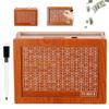 2025 New Cash Vault Wooden Savings Box, Wooden Cash Saver Money Box, Cash Saver Box, Coin Counter Piggy Bank, Money Box with Counter, Wooden Money Box with Money Target and Numbers (10000) view 1