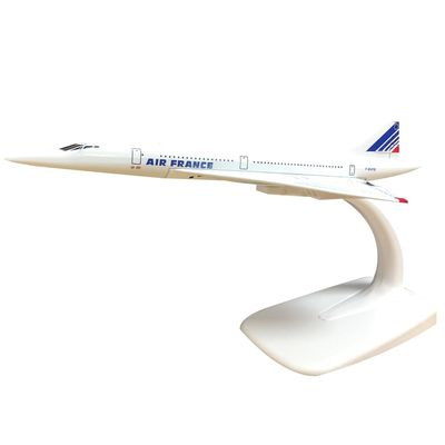1: 400 Concorde Supersonic Air France Aircraft Metal Alloy Diecast Model (Concorde Air France)