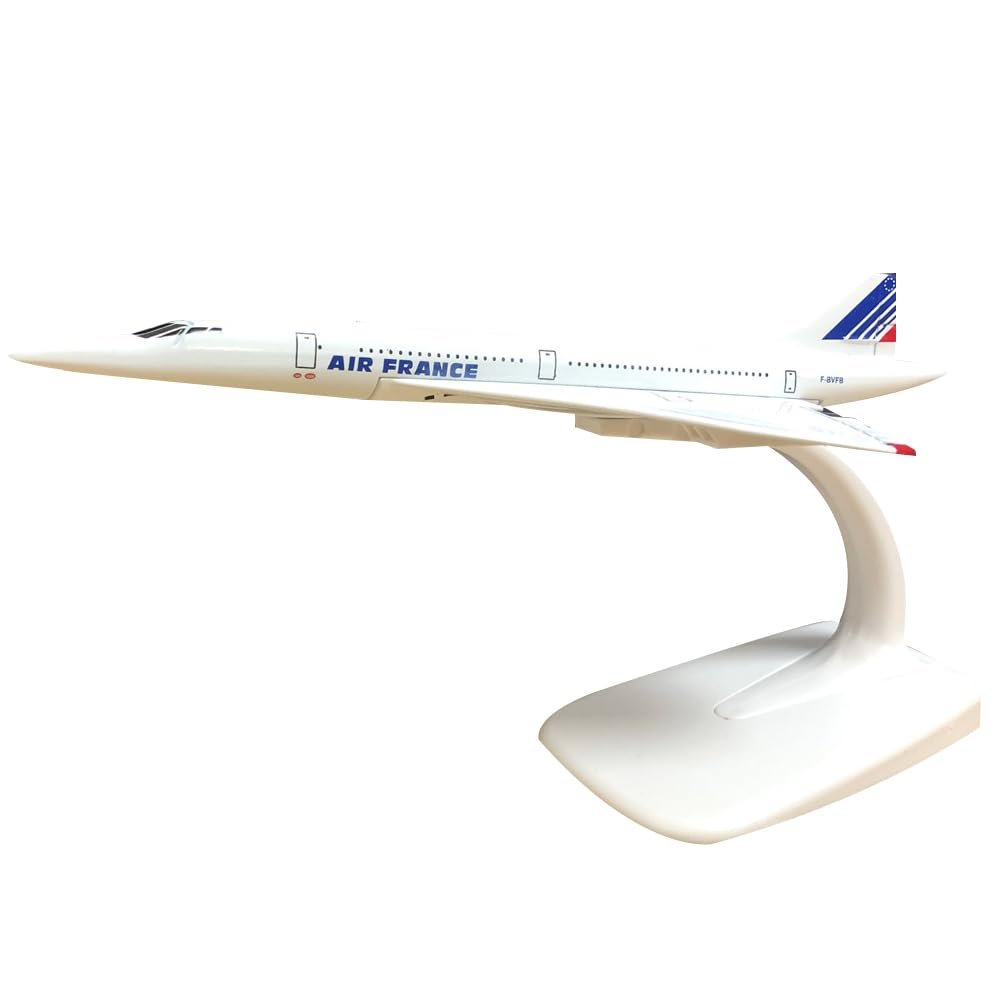 1: 400 Concorde Supersonic Air France Aircraft Metal Alloy Diecast Model (Concorde Air France)