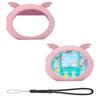Chanvoo Silicone Case Compatible with Punirunes Interactive Digital Toy - Protective Sleeve with Lanyard (Case Only)-Pink view 1