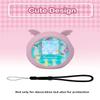 Chanvoo Silicone Case Compatible with Punirunes Interactive Digital Toy - Protective Sleeve with Lanyard (Case Only)-Pink view 2