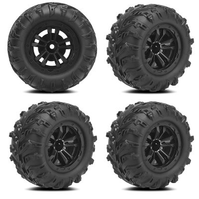 12mm Hex Hub RC Wheels and Tires, daitoku 1/16 RC Tires RC Car Wheels for SCY, MJX, WL, HBX 1/16 1/14 RC Cars