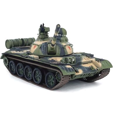 DAGIJIRD Simulation Armored Vehicle Model 1:72 Alloy Chinese Type 59 Main Battle Tank Model