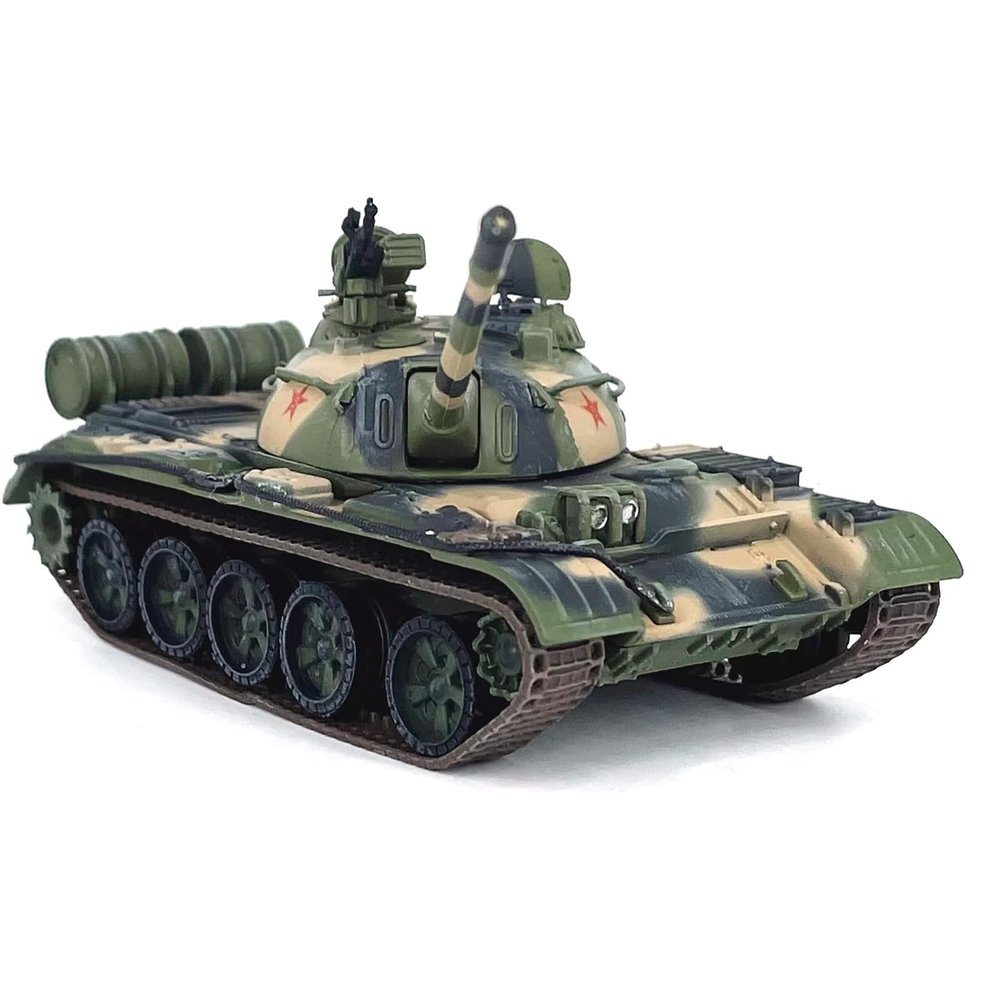 DAGIJIRD Simulation Armored Vehicle Model 1:72 Alloy Chinese Type 59 Main Battle Tank Model
