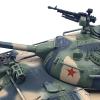 DAGIJIRD Simulation Armored Vehicle Model 1:72 Alloy Chinese Type 59 Main Battle Tank Model view 3