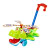 JunZheHub Walking Toy for, Push Along Learning Toy with Detachable Handle, Green view 1