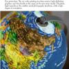 Geographic Globes 2 In 1 Illumination Globe With Wooden Stand Globes Rotating World Globe Blue Geographic Globes For Desktop Decoration Fun view 4
