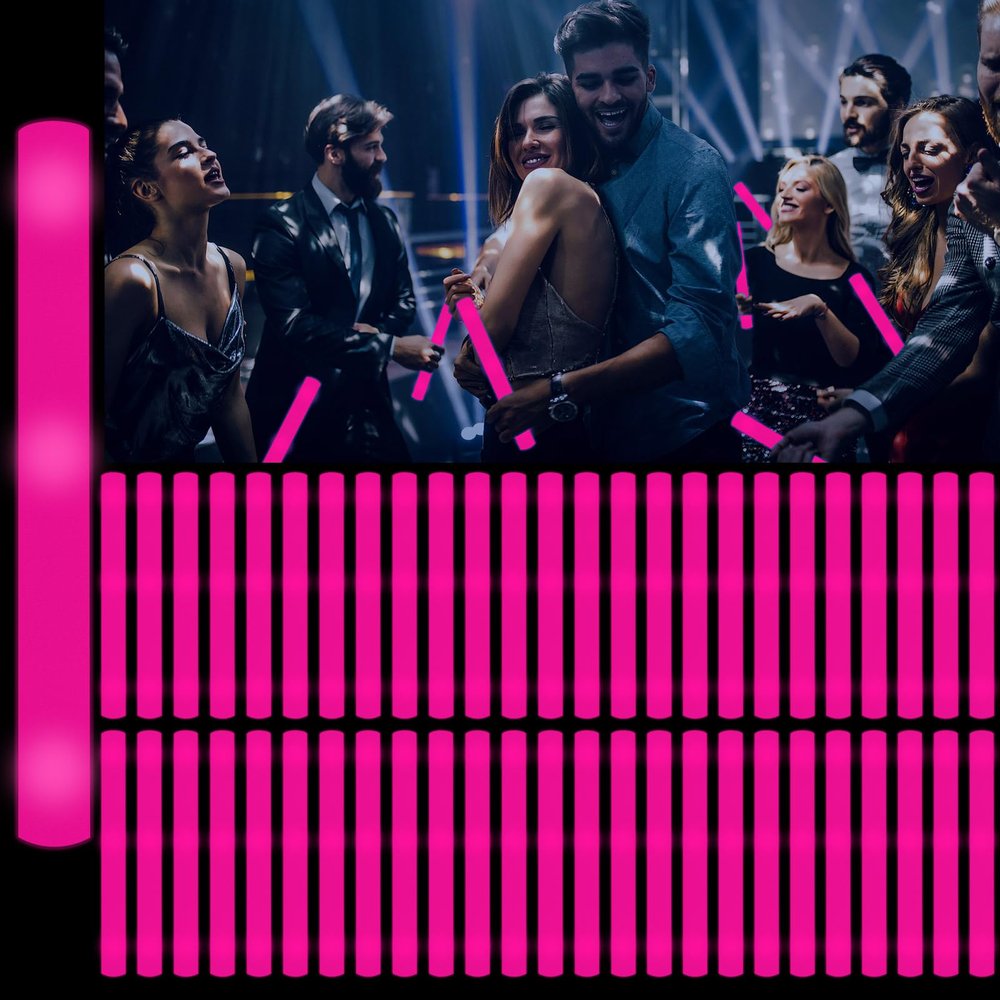 YOFOBU 48Pack LED Glow Foam Sticks Bulk,Light Up Glow Sticks with 3 Flashing Modes,Glow Wands Party Pack,Glow In The Dark Party Supplies for Mother's Day,July 4th, Wedding,Birthday,Concert(Pink)