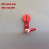 Aluminum Alloy 25T Servo Swing Arm M2 Metal Ball Head Servo Arm Threaded Tie Rod Mounting Arm Model Accessories view 2