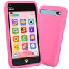 MOMILLA Kids Toys Smart Phone, 3.97" Touchscreen Phone with 16GB Storage, Christmas Birthday Gifts for Girls Age 3-10, Toddler Toy Learning Smartphone, Cell Phone with Front Camera(No Dual Camera) view 1