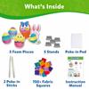 Skillmatics Poke-in Art - Easter Fun, Mess-Free for Kids, DIY Wood Craft Kits, Creative Activity, Easter Basket Stuffers, Gifts for Girls and Boys Ages 4, 5, 6, 7, 8, 9 view 3