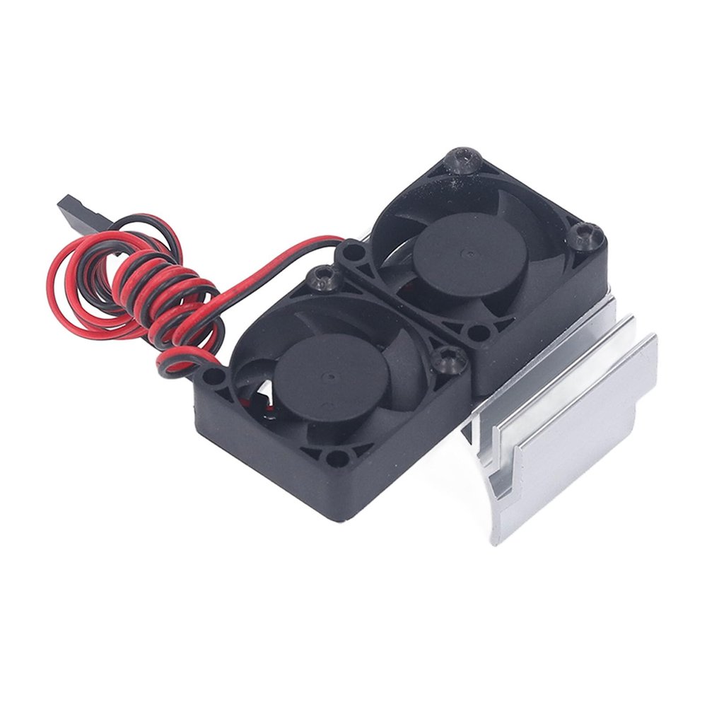 High Speed ESC Cooling Fan Heat Sink for Slash 4x4 VXL, Rustler 4x4 VXL, Stampede 4x4 VXL, Hoss 4x4 VXL, Velineon VXL RC Car with Alloy