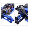 Aluminum 7075 Alloy Rear Upper Suspension ARMS for Traxxas 1/16 Mini Maxx 4WD RTR Brushless Monster Truck 107154-1 Upgrades - Orange view 3