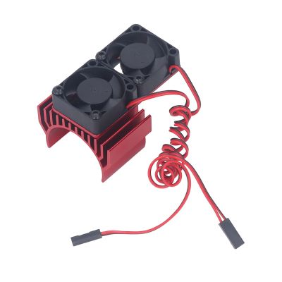 High Speed ESC Cooling Fan Heat Sink for Slash 4x4 VXL, Rustler 4x4 VXL, Stampede 4x4 VXL, Hoss 4x4 VXL, Velineon VXL RC Car with Alloy