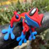 GdTenyuanHeki 3D Printed Magnetic Frog,Figurines 3D Fake Frog ,Articulated 3D Printed Animals,3D Printed Fidget for Refrigerator Magnets Decor,Computer Monitor Decor (red 15cm) view 1