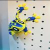GdTenyuanHeki 3D Printed Magnetic Frog,Figurines 3D Fake Frog ,Articulated 3D Printed Animals,3D Printed Fidget for Refrigerator Magnets Decor,Computer Monitor Decor (Yellow spot 20cm) view 2