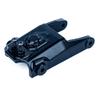 BeaxTurbo Racing Upgrade Parts CNC Aluminum #7075 Steering Servo Protector Plate for LOSI Promoto MX 1/4 LOS261010 (Black) view 2