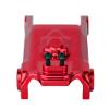 BeaxTurbo Racing Upgrade Parts CNC Aluminum #7075 Steering Servo Protector Plate for LOSI Promoto MX 1/4 LOS261010 (red) view 3