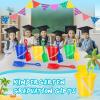 24 Set End of Year Students Gift from Teacher Bulk Bucket and Ball Set with Blessing Card Preschool Kindergarten Graduation Gifts Pool Party Favors Beach Party Favors (Classic Beach Bucket Set) view 3