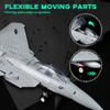 ArtorBricks Air Force Series F-15 Eagle Fighter Airplane Military Building Set Adult Gift.Including Model Display Rack (223 Pieces) view 4