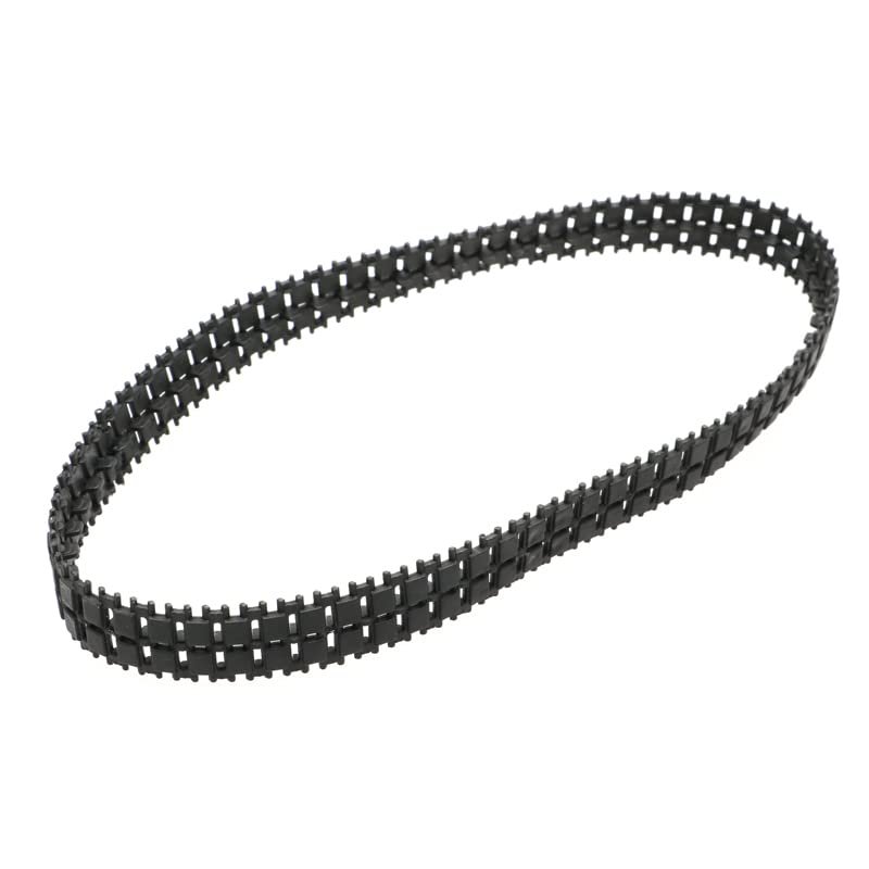 1PCS 36/37/42/57/66cm Closed Rubber Tracks DIY Tank Model Robot Toys Track Tire for RC Crawler Tracked Vehicle Tyre Accessories(E 36x1.5cm)