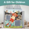 SeeMees Play Panel for Kids Play Couch Childrens Foam Sofa Modular Play Panel for Toddler (Sofa not Included) (Soccer Play) view 4