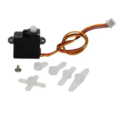 1PCS 3.7V/4.2V/5V Digital Steering Gear with JST-1.25mm/DuPong Plug 2g 90 Mini Servo for RC Drone Camera Fixed Wing Airplane(JST-1.25mm 5V)