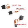 1PCS 3.7V/4.2V/5V Digital Steering Gear with JST-1.25mm/DuPong Plug 2g 90 Mini Servo for RC Drone Camera Fixed Wing Airplane(JST-1.25mm 5V) view 3