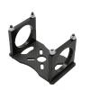 1Set RC Drone Motor Mounting Base 2.0mm 3K Carbon Fiber Plate with Pipe Clamp for 12mm/16mm/20m/22mm/25mm/30mm Tube Accessories(22mm) view 3