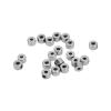 2.1mm Landing Gear Wheel Collar Set High Performance RC Airplane Model Aircraft Parts for Replacement Silver Stainless Steel view 4