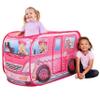 Barbie Coastal Cowgirl Camper Pop-Up Play Tent for Kids  Indoor Playhouse with Roll-Up Door & Roof Openings  Easy Setup, Folds Flat for Storage  Safe for Toddlers & Kids Ages 3+ view 1