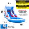 13x12x12 Inflatable Water Slide - Commercial Grade with Blower view 4