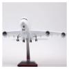 Scale Aircraft 50.5CM 1/160 for A-380 A380 Air France Airline Model Diecast Resin Plane Simulated Scale Aircraft Souvenirs Suitable for Display(No Light) view 4